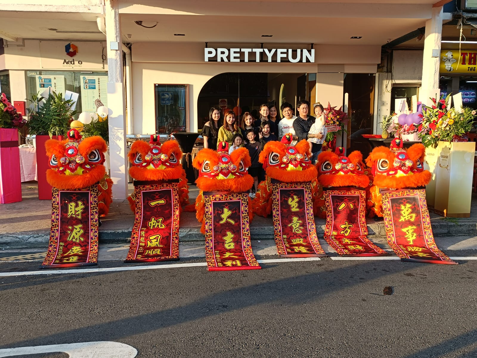 Lion and Dragon Dance Performance